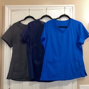 Med Couture Women Scrub Tops- Bundle of 3!